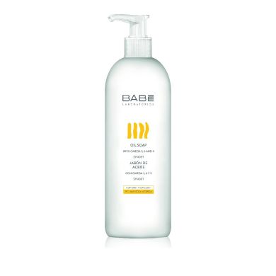 Масляное мыло BABE Laboratorios для атопичной кожи тела и рук 500 мл 8437000945970