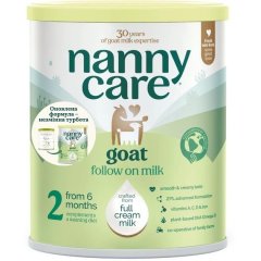 Молочная смесь Nannycare 2 на основе козьего молока для последующего кормления с 6 до 12 месяцев 800 г 5022817000498