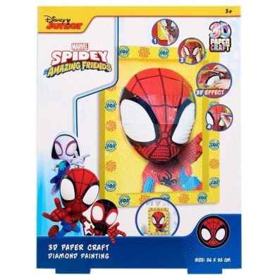 Набір Мозаїка алмазна 3D в рамці Disney Spidey Disney SP24333