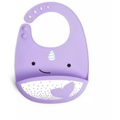 Нагрудник Skip Hop силиконовый Кит серия ZOO 9I415110