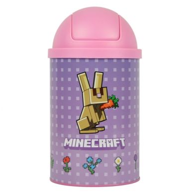 Настільний контейнер для сміття Yes Minecraft.Spring металевий, 10*18см 708570