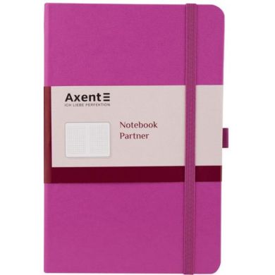 Книга записная Axent Partner А5 96 листов в клетку Пурпурная 8201-05-А