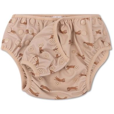Подгузник для плавания Коричневый Леопард Animal 0+ Swim Essentials 2024SE1590