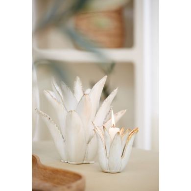 Підсвічник &Oslash;11,5x11,5 см CACTUS керамічний кремовий Light&Living 6061524