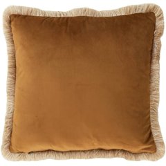 Подушка 45x45 см LIENA оксамитова бронзово-пісочна Light&Living 6883550