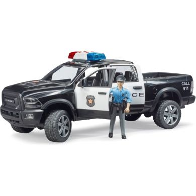 Поліцейський пікап Bruder RAM 2500 з фігуркою полісмена 1:16 02505