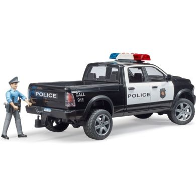 Поліцейський пікап Bruder RAM 2500 з фігуркою полісмена 1:16 02505