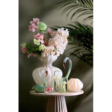 Украшение &Oslash;8x8 см FLOWER, стекло, светло-розовый Light&Living 7492895