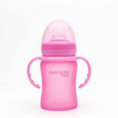 Ручки-держатели для бутылочки Everyday Baby розовые 2 штуки 10422, Розовый