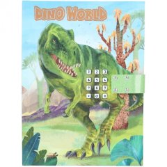 Дневник с кодовым замком и мелодией Dino World 0412141
