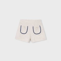 Шорты для девочек с карманами Mayoral 92 Бежевый 3219