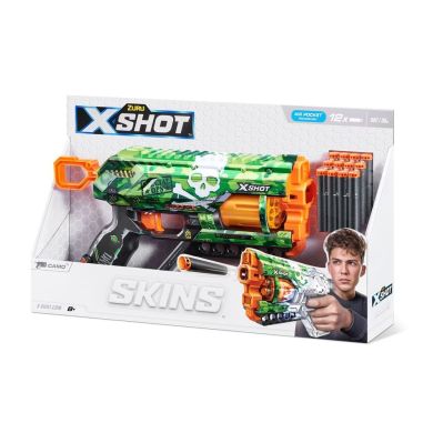 Швидкострільний бластер X-Shot Skins Griefer Camo (12 патронів), 36561H