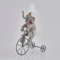Статуетка Слон EDG POLY на велосипеді 677813,74