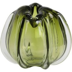 Ваза &Oslash;24,5x22 см MURELA оливково-зеленое стекло Light&Living 5810281