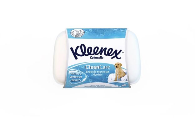 Вологий туалетний папір Kleenex в боксі 42 шт. 9440090