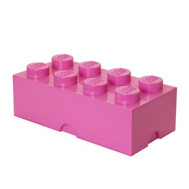 Восьмиточечный ярко-розовый контейнер для хранения Х8 Lego 40041739