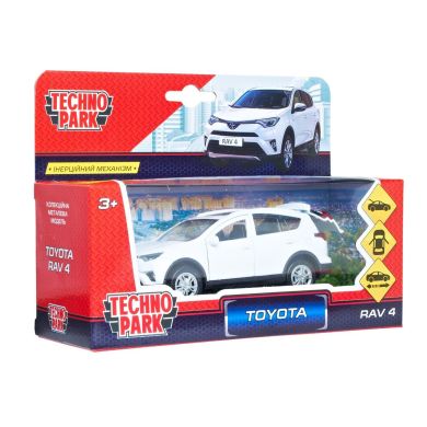 Автомодель Technopark Toyota Rav4 Білий 1:32 RAV4-WH