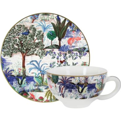 Чашка/блюдце для завтрака JARDIN DU PALAIS, 260 мл, &Oslash; 18 см GIEN 18532PTA01