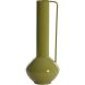 Декоративна ваза &Oslash;12x33 см PANZANO блискуча оливково-зелена Light&Living 5713969