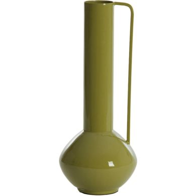 Декоративна ваза &Oslash;12x33 см PANZANO блискуча оливково-зелена Light&Living 5713969