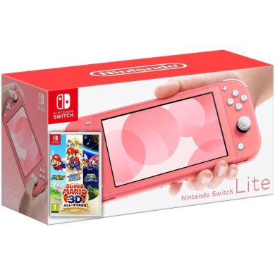 Игровая консоль Nintendo Switch Lite Coral 45496453176