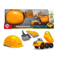 Игровой набор Вольво. Самосвал с каской и лопатой, 26 см DICKIE TOYS 3729014