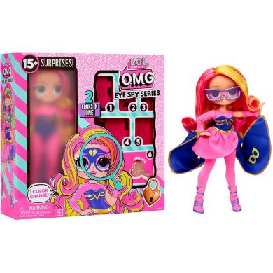 Игровой набор с куклой L.O.L. SURPRISE! серии O.M.G. Eye Spy СУПЕРГЕРОЙКА (с аксесс.) 542667