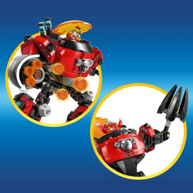 Конструктор Knuckles проти Dr. Eggman Egg Crusher Mech LEGO Sonic 77005