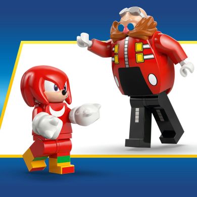 Конструктор Knuckles проти Dr. Eggman Egg Crusher Mech LEGO Sonic 77005