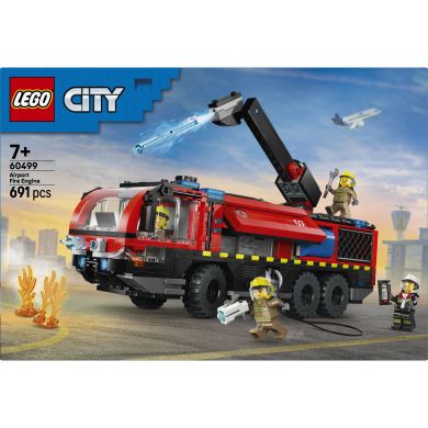 Конструктор LEGO City Пожарный грузовик в аэропорту 60499