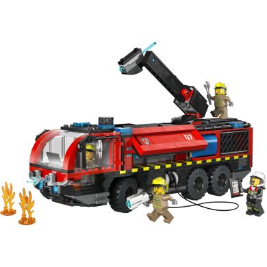Конструктор LEGO City Пожарный грузовик в аэропорту 60499