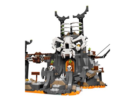 Конструктор LEGO Ninjago Підземелля чаклуна-скелета 1171 деталь 71722
