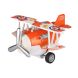 Літак металевий інерційний Same Toy Aircraft помаранчевий SY8013AUt-1