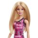 Кукла Barbie Супер стиль в брендированном платье блондинка HRH07