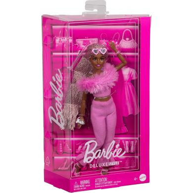 Лялька Barbiecore модниця у костюмі з пір'ям Barbie HYV28