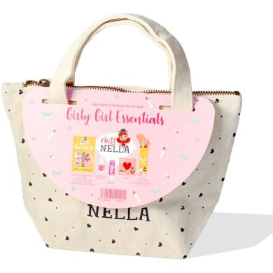 Набор детской косметики Miss Nella Sparkle & Glow (5 лаков для ногтей, бальзам для губ, румяна, тени, другие аксессуары) MNSG