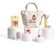 Набор детской косметики Miss Nella Sparkle & Glow (5 лаков для ногтей, бальзам для губ, румяна, тени, другие аксессуары) MNSG