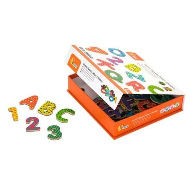 Набор магнитных букв и цифр Буквы и цифры Viga Toys 59429
