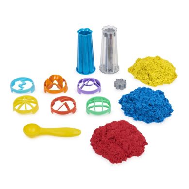 Набор песка для детского творчества Kinetic Sand Веселые Вихри с аксессуарами 907 г 71484