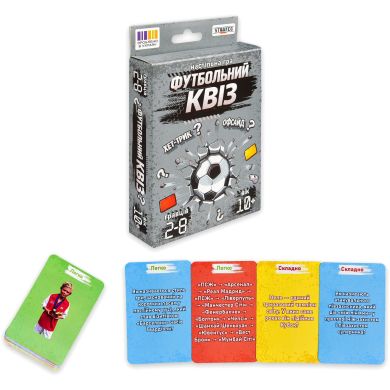 Настільна гра Strateg Футбольний Квіз 31205 31205