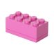 Восьмиточечный ярко-розовый мини-бокс для хранения Х8 Lego 40121739