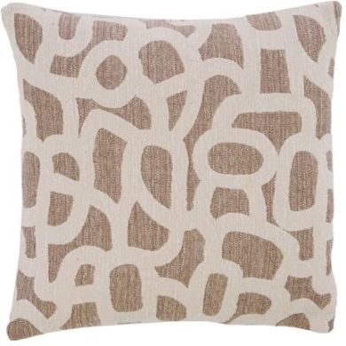 Подушка 45x45 см ALPENA сіро-коричнево-бежева з пір'яним напов. Light&Living 6888527