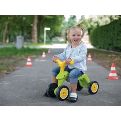 Ролоцикл BIG для катания малыша с защитными насадками для обуви с липучками, р-р 21-28 Зеленый 55301