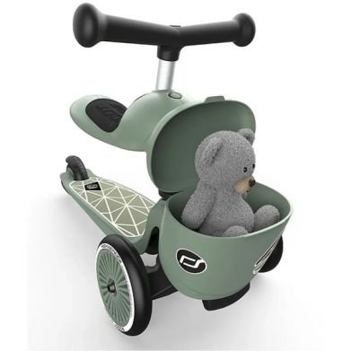 Самокат Scoot and Ride серии Highwaykick-1 Lifestyle зеленый, до 3р/20кг SR-210621-GREENLINES