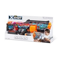 Быстрострельный бластер X-Shot Skins Last Stand Graffiti (16 патронов), 36518B