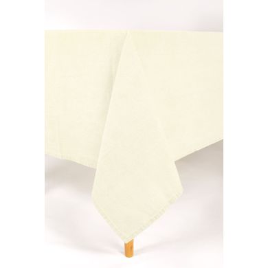 Скатертина кухонна MYRNA 145x250см,100%бавовна, ivory Tiseco 9610IVORY
