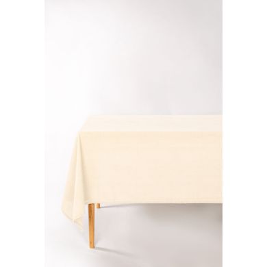 Скатертина кухонна MYRNA 145x250см,100%бавовна, ivory Tiseco 9610IVORY