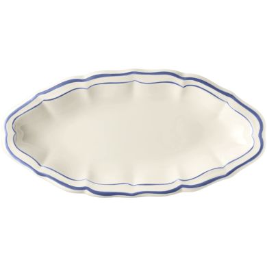 Тарілка для овочів FILET BLEU 26.5 см x 13.2 см Білий GIEN