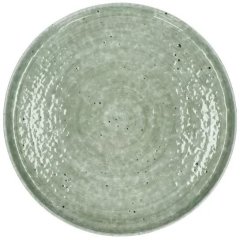 Тарелка обеденная, фарфор 27&times;2,6 см, темно-зеленая EPICES POMAX 40831-DGE-50