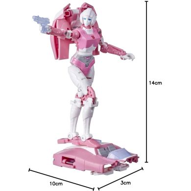 Трансформер Transformers Earthrise War For Cybertron Arcee Deluxe Action Figure Takara 14 см E7120